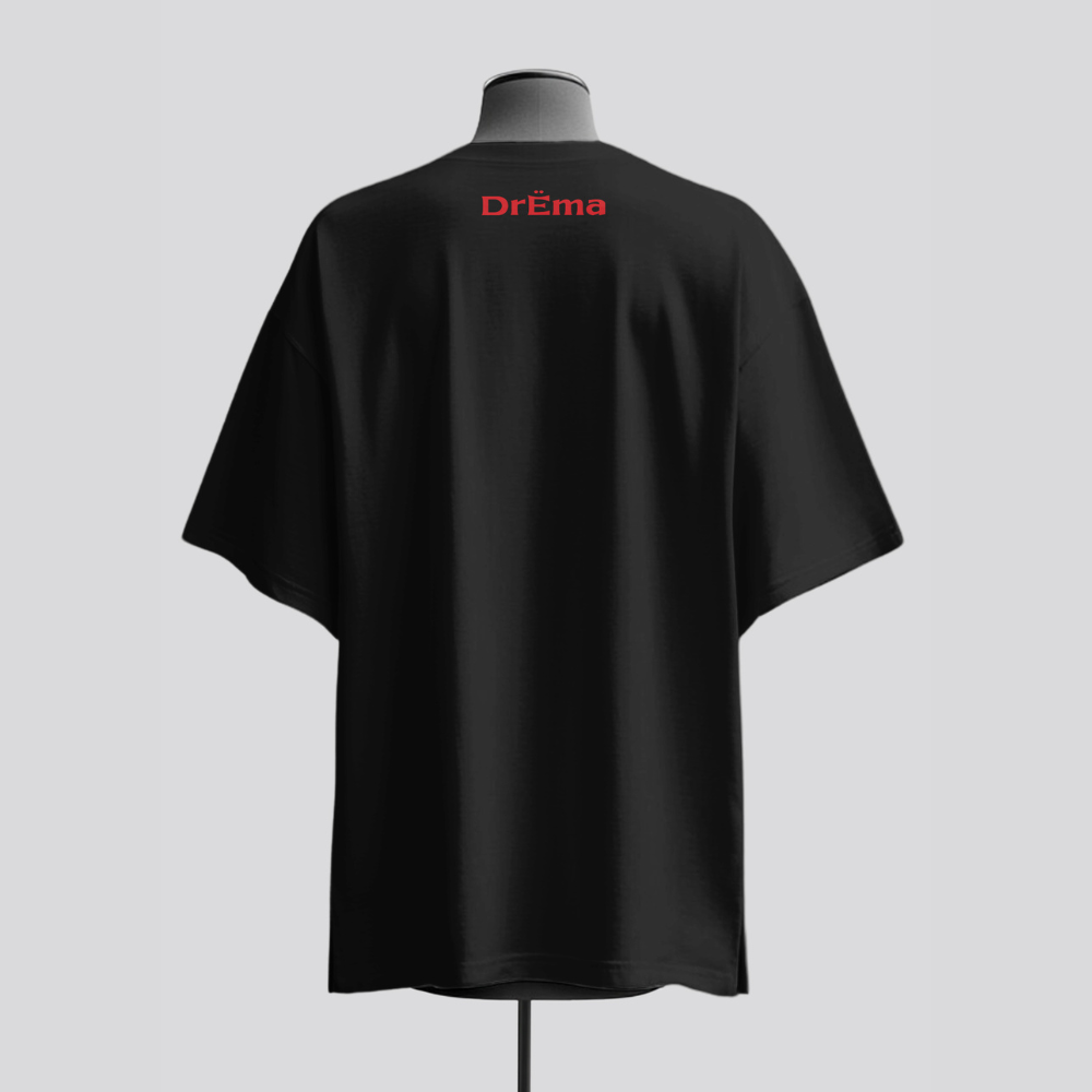 Vision 2025 Oversized T-Shirt - Black