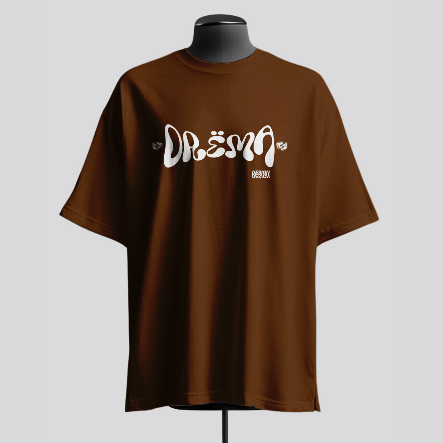 Drëma Oversized T-Shirt - Brown