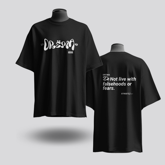 Drëma Oversized T-Shirt - Black